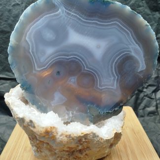 Grande Tranche Agate naturelle Qualité Extra 216g environ