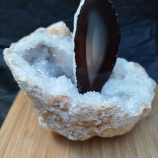 Tranche Agate naturelle Qualité Extra 30g environ
