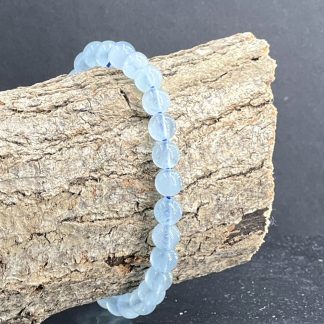 Bracelet Aigue-Marine 6mm