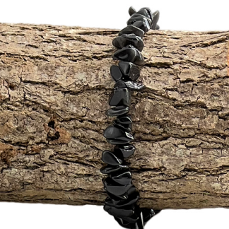Bracelet Chips de pierres Obsidienne Oeil Céleste Extra