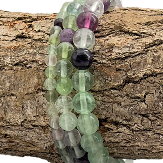 Bracelet Flurorine ou Fluorite 4mm Qualité Extra