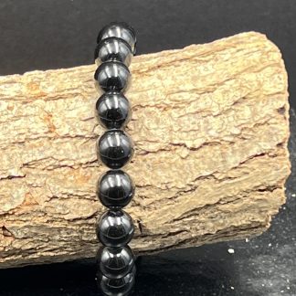 Bracelet Homme Tourmaline noire 10mm