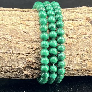 Bracelet Malachite 6mm