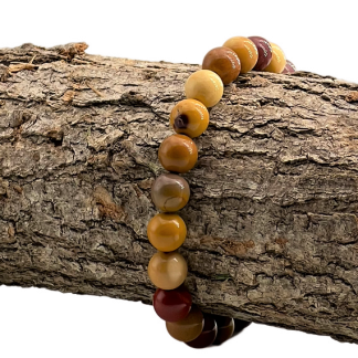 Bracelet Mokaite 8mm Qualité Extra