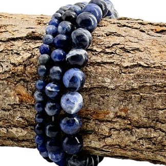 Bracelet Sodalite 8mm Qualité Extra