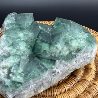 Fluorite verte brute 1343g
