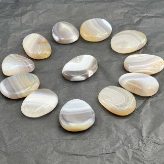 Galet Agate Rubanée Qualité Extra