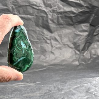 Galet Chrysocolle Malachite 50g environ