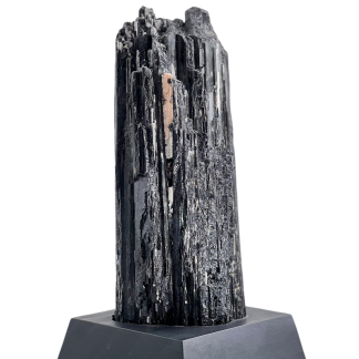 Tourmaline noire brute sur présentoir Qualité Super Extra 1.580kg environ