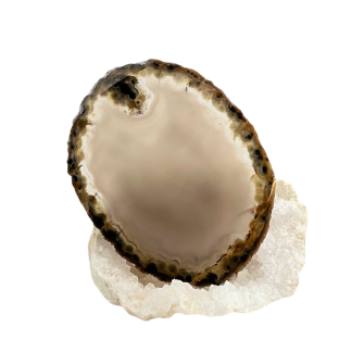 Tranche Agate naturelle Qualité Extra 95g environ